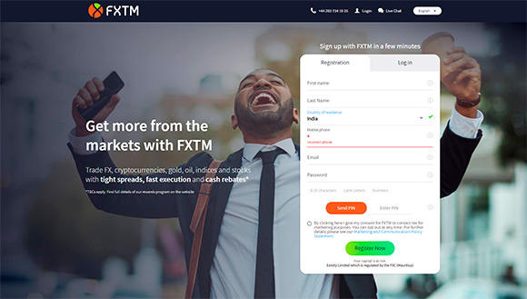 FXTM registration